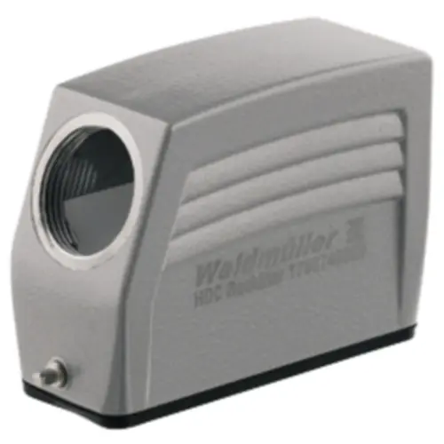 Neu Tüllengehäuse, Baugröße A16, Aluminiumdruckguss, M25, abgewinkelt, Längsbügelverriegelung, IP65, 1788740000