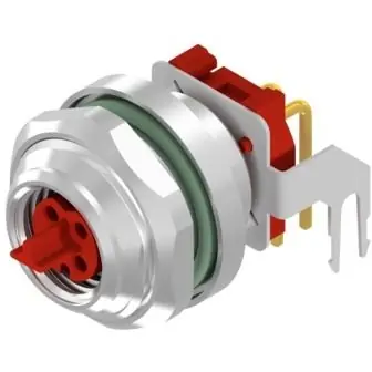 Zertifiziert EtherCAT P M8-Einbaubuchse, 4-polig, 42-01676