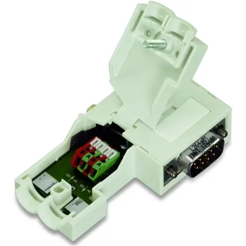 Echt Profibus Feldbusstecker, 9-polig, 12 Mbit/s, 750-971