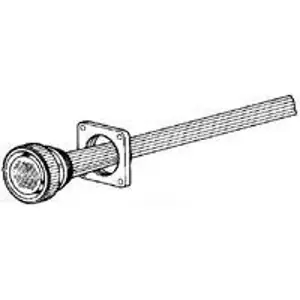 Flanschstecker für Rundsteckverbinder, 207299-2 Sonderangebot