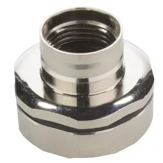 Flanschbuchse, M12, Frontmontage für Buchseneinsätze, 21033012006 Sofort Bestellen