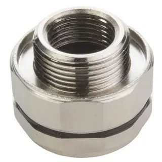 Flanschbuchse, M12, Rückwandmontage für Buchseneinsätze, 21033012007 Expressversand