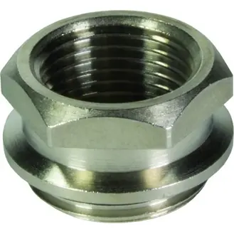 Flanschbuchse, Buchse, Frontmontage, M14 x 1 für Rundsteckverbinder M12, 21410000010 Letzte Chance