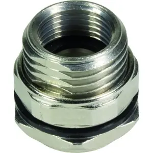 Kostenloser Versand Flanschbuchse, Buchse, Rückwandmontage für Rundsteckverbinder M12, 21033022000