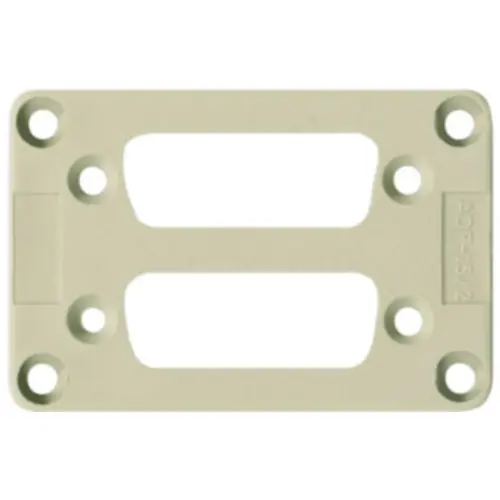 Adapterplatte für Hochbelastbare Steckverbinder, 1666210000 Kostenfreie Lieferung