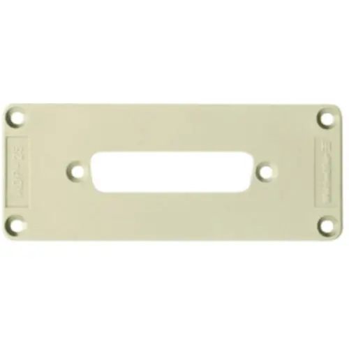 Neue Kollektion Adapterplatte für Hochbelastbare Steckverbinder, 1666320000