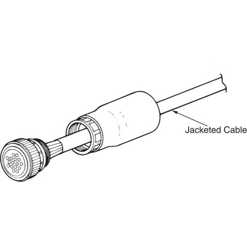 Neue Ware Kabeldichtung, 10,16-22,22 mm für CPC-Steckverbinder, 54011-3