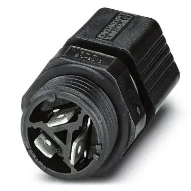 Schneller Versand Wanddurchführung für Rundsteckverbinder, 1641594