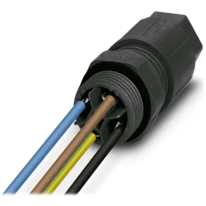 Kostenloser Versand Wanddurchführung für Rundsteckverbinder, 1584787