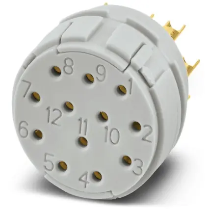 Kontakteinsatz für Rundsteckverbinder, 1599614 Neue Ware