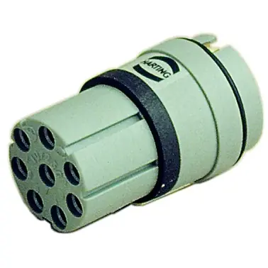 Buchseneinsatz, 7-polig, Crimpanschluss, gerade für Baureihe R 15 (Metallgehäuse), 09150073121 Günstig