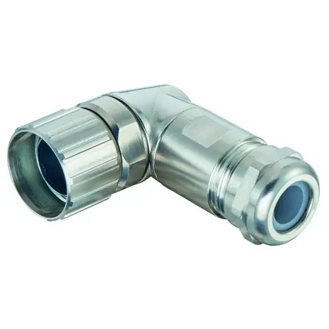 Tüllengehäuse, abgewinkelt, 7-12 mm für Rundsteckverbinder M23, 09151000601 Wochenendangebot