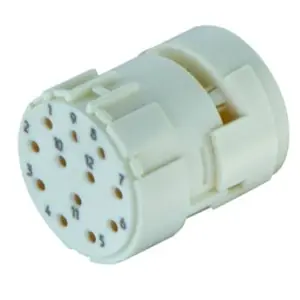 Buchseneinsatz, 12-polig, Crimpanschluss, gerade für Rundsteckverbinder M23, 09151123101 Preiswert