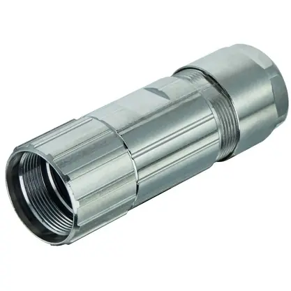 Letzte Chance Tüllengehäuse, EMV, gerade, 7-12 mm für Rundsteckverbinder M23, 09156000402