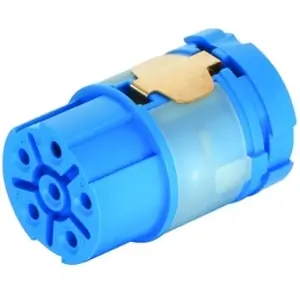 Buchseneinsatz, 5-polig + PE, Crimpanschluss, gerade für Rundsteckverbinder M23, 09156063101 Wochenendangebot