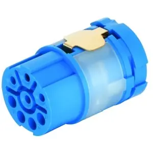 Beliebt Buchseneinsatz, 7-polig + PE, Crimpanschluss, gerade für Rundsteckverbinder M23, 09156083101