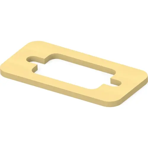 Steckverbinderdichtung, rechteckig für EMV/EMI‑Abschirmung, 2430162-1 Zertifiziert