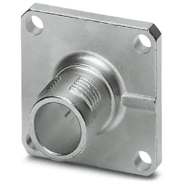 Flanschgehäuse, 25 x 25 mm für M12-Steckverbinder, 1419959 Aktuell
