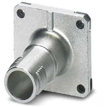 Flanschgehäuse, 25 x 25 mm für M12-Steckverbinder, 1424131 Sale