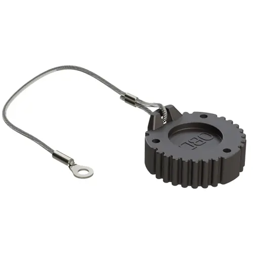 Schutzkappe, schwarz für Buchse, gerade, Serie AHD, AHDC169-TMOBDBK Wochenendangebot