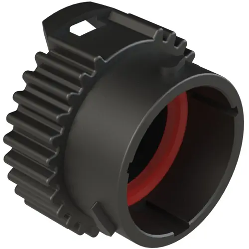 Schutzkappe, Ø 33,8 mm, schwarz für Stecker, gerade, Serie AHDP, AHDC04-18 Beliebt