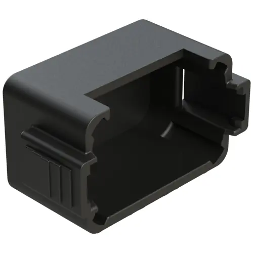 Schutzkappe, schwarz, IP68/IP69K für Stecker, gerade, Serie AT, AT16-1518S-CAP Abverkauf
