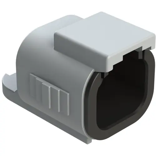 Garantierte Lieferung Schutzkappe, rechteckig, grau, IP68 für Stecker, gerade, Serie ATM, ATM06-4S-CAP