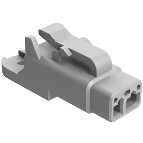 Schutzkappe, rechteckig, grau, IP68 für Stecker, gerade, Serie ATM, ATM04-2P-CAP Preisknaller