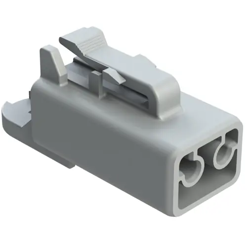 Nur Heute Schutzkappe, grau, IP68 für Buchse, gerade, Serie ATP, ATP04-2P-CAP