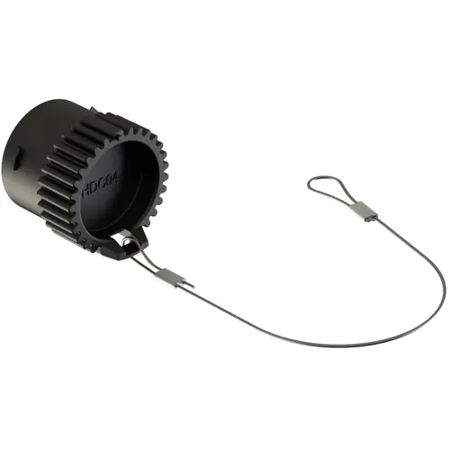 Schutzkappe, schwarz für Stecker, gerade, Serie AHDP, AHDC04-18-T Nur Heute