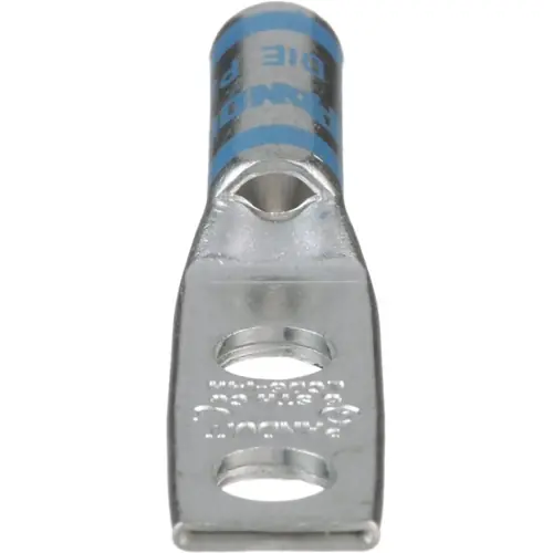 Unisolierter Rohrkabelschuh, AWG 6, 6.86 mm, 1/4, silber, LCD6-14A-L Solange Der Vorrat Reicht