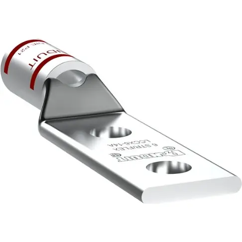 Wochenendangebot Unisolierter Rohrkabelschuh, AWG 8, 5.08 mm, 10, silber, LCD8-10A-L