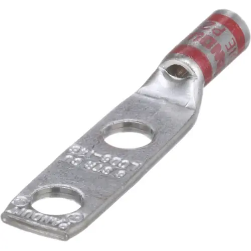 Nur Für Kurze Zeit Unisolierter Rohrkabelschuh, AWG 8, 6.86 mm, 1/4, silber, LCD8-14B-L