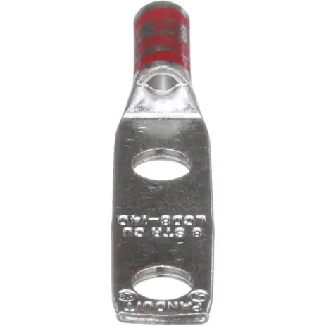 Top-Angebot Unisolierter Rohrkabelschuh, AWG 8, 6.86 mm, 1/4, silber, LCD8-14D-L