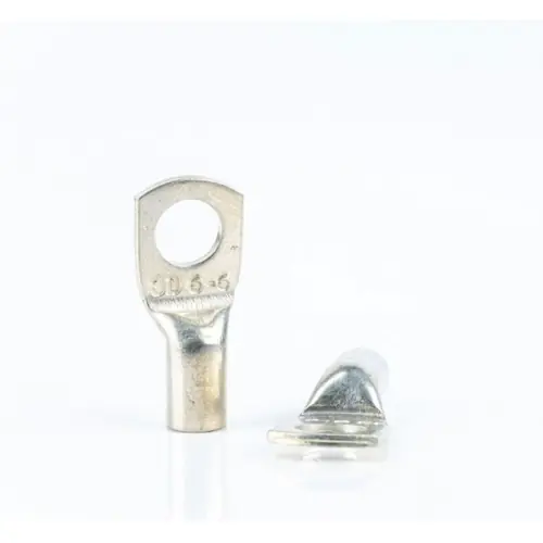 Preiswert Unisolierter Rohrkabelschuh mit Sichtloch, 50 mm², AWG 1/0, 8 mm, BYB-4-07F5155