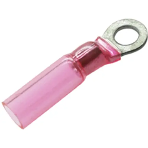 Geprüft Isolierter Ringkabelschuh, 0,5-1,5 mm², AWG 22 bis 18, 4.3 mm, M8, rot, 7932130302