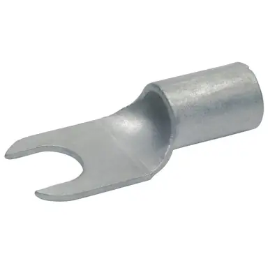 Unisolierter Gabelkabelschuh, 4,0-6,0 mm², 6.5 mm, M6, metall, 1650C6 Letzte Chance