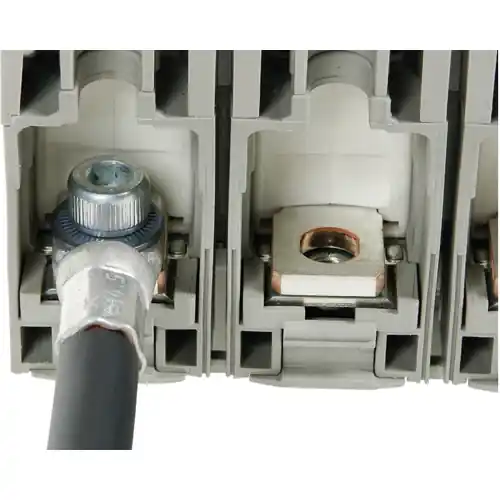 Unisolierter Rohrkabelschuh, 120 mm², AWG 250, 8 mm, M8, metall, 61797409 Versand Am Gleichen Tag