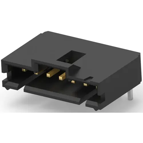 Jetzt Bestellen Stiftleiste, 7-polig, RM 2.54 mm, abgewinkelt, schwarz, 103906-6