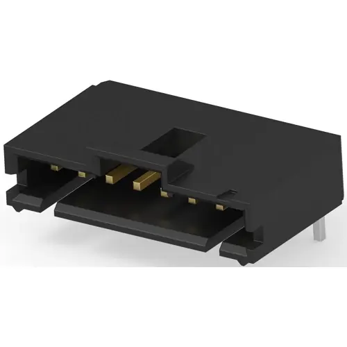 Direktkauf Stiftleiste, 8-polig, RM 2.54 mm, abgewinkelt, schwarz, 103635-7