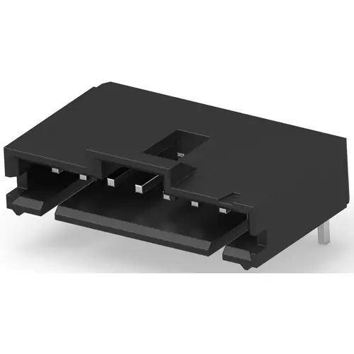 Sofort Bestellen Stiftleiste, 8-polig, RM 2.54 mm, abgewinkelt, schwarz, 5-103634-7