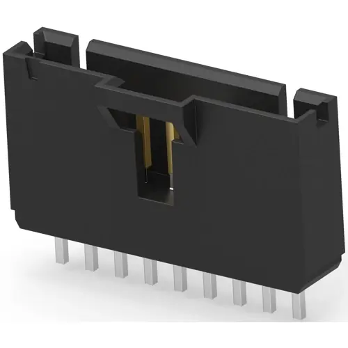 Meistverkauft Stiftleiste, 9-polig, RM 2.54 mm, gerade, schwarz, 5-103735-8