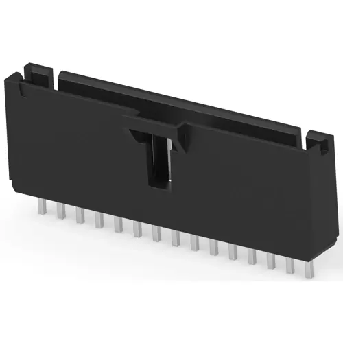 Stiftleiste, 15-polig, RM 2.54 mm, gerade, schwarz, 6-103639-4 Kracherpreis