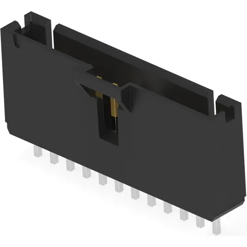 Direktkauf Stiftleiste, 12-polig, RM 2.54 mm, gerade, schwarz, 6-104363-1