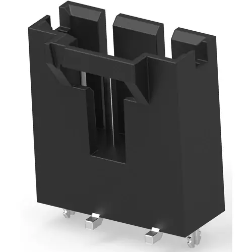 Stiftleiste, 4-polig, RM 2.54 mm, gerade, schwarz, 5-1375549-3 Finale Aktion