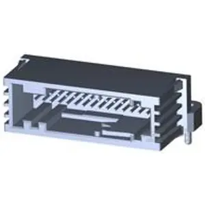 Stiftleiste, 32-polig, RM 2.54 mm, abgewinkelt, schwarz, 1241656-1 Geprüft