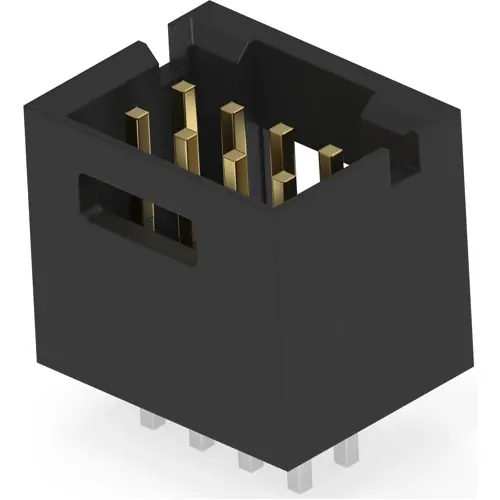 Stiftleiste, 8-polig, RM 2.54 mm, gerade, schwarz, 5-103168-2 Mega-Angebot