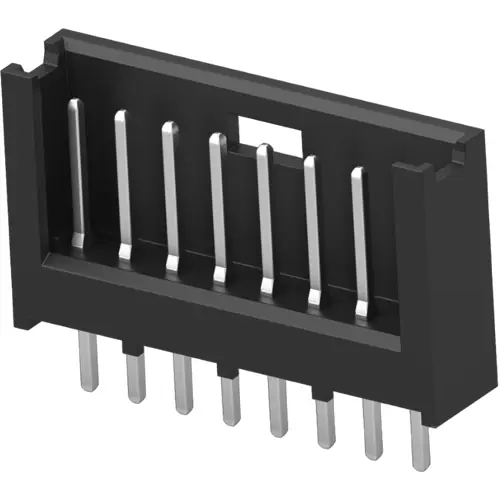 Stiftleiste, 8-polig, RM 2.54 mm, gerade, schwarz, 280373-1 Rabatt