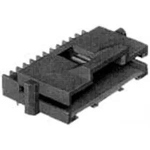 Stiftleiste, 4-polig, RM 1.27 mm, abgewinkelt, schwarz, 5-104074-7 Neuheit