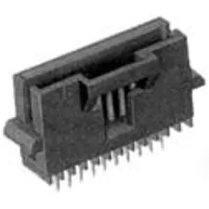 Stiftleiste, 5-polig, RM 1.27 mm, gerade, schwarz, 104071-2 Preisknaller